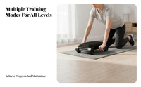 Ab Wheel, 4-Wheel, Automatic Return, Home Exercise, Abdominal Muscle Training, Sturdy Steel Coil