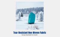 Thickened Breathable Non-Woven Frost Cover, Outdoor Tree Winter Protection Bag, Windproof Insulation for Garden