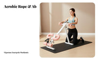 5-in-1 Multifunctional Foldable Home Fitness Machine, Rowing, Abdominal Slimming