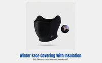 Magnetic Ski Face Cover, Cycling Mask, Winter Windproof Thermal, Ear Protection, Breathable, Adjustable for Outdoor Riding
