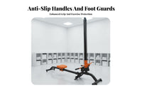 Rowing Machine, Multifunctional Home Fitness Equipment, Foldable, Space-Saving, Adjustable Height, Full Body Workout, Abdominal