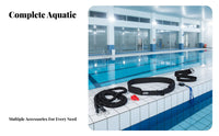 Swimming Resistance Band Set, Latex Training Equipment, Elastic Rope, Waist Belt for Water Sports
