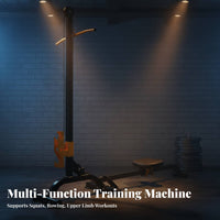 Foldable Adjustable Dumbbell Rowing Machine, Multifunctional Home Fitness Equipment for Men