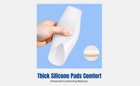 Ski Protective Gear Set, Silicone Knee Pads, Inner Wear, Elbow, Pelvic, Tailbone Pads, Impact Absorption