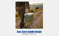 Ice Chest, Outdoor Insulated Cooler Box, Portable Food Storage, Camping, Car, Commercial, Handheld