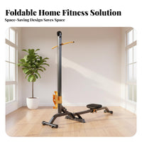 Foldable Rowing Machine, Adjustable Weight, Multifunctional Dumbbell Set, Home Gym Equipment for Men, Indoor Exercise