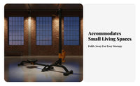 Foldable Rowing Machine, Adjustable Weight, Multifunctional Dumbbell Set, Home Gym Equipment for Men, Indoor Exercise