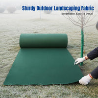 Geotextile Nonwoven Fabric Cold Protection Wrap, Winter Tree Cover, Green Landscaping Cloth