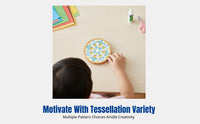 Tile Drink Mat DIY Craft Kit, Creative Gift for Kids, Educators, School Activities