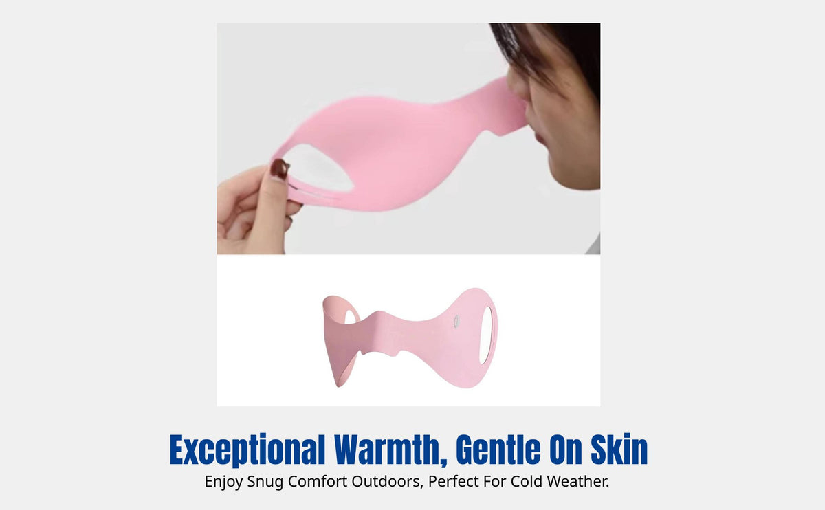 Nose Patch, Ski Face Cover, Windproof Cold-Resistant for Women, Outdoor Warmth, Elastic, Multiple Colors