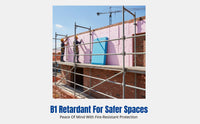 XPS Insulation Board, Dense Extruded Foam, Fire Retardant, Thermal Barrier for Wall, Floor, Underfloor Heating