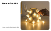 celestial Waterproof light-emitting diode Decorative Lights, Universal Serial Bus/Battery Powered, Indoor Outdoor event Wedding Decor
