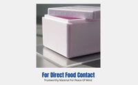 EPP Insulated Foam Box, Food Grade Cold Chain Container, Fast Postal Delivery, Durable for Seafood and Produce