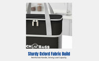 Handheld Insulated Lunch Bag, Thick Aluminum Foil, Large Oxford Tote, Waterproof, Student & Office, Cold Storage, Bento