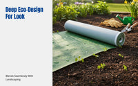 Non-Woven Frost Protection Cloth, Thermal Insulation Garden Cover, Windproof Green Fabric for Landscaping