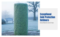 Non-Woven Frost Protection Cloth, Thermal Insulation Garden Cover, Windproof Green Fabric for Landscaping