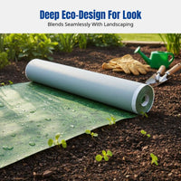 Non-Woven Frost Protection Cloth, Thermal Insulation Garden Cover, Windproof Green Fabric for Landscaping