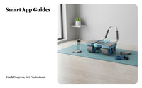 Six-Wheel Ab Wheel, Automatic Return, Smart Counting, Home Fitness Equipment for Abdominal Training