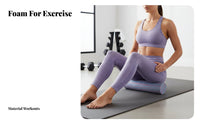 foam cylinder, firm exercise cylinder, Professional Textured Muscle cylinder for Fitness, Relaxation, Beginners