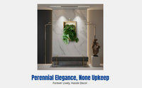 Nordic Artificial Green Wall Decor, Faux Flower Frame, Living Room, Restaurant, Hotel, TV Background, Random Combination