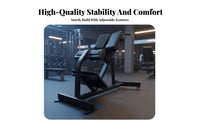Adjustable Roman Chair, Abdominal Six-Level Dumbbell Bench, Commercial Gym Equipment