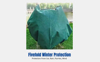 Tree Freeze Protection Blanket, Winter Insulation Cover, Thick Non-Woven Cold Guard for Garden