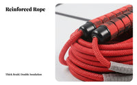 Multi-Person Long Bound Rope, School Group Skipping, Durable Nylon, Squad Sports, Random Length