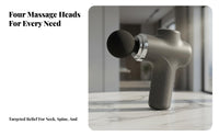 Quiet Mini Electric Massage Gun, Muscle Relaxer, 6-Speed, Unisex