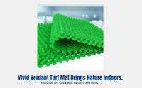Refrigerator Anti-Freeze Mat, Artificial Grass Pad, Non-Slip Plastic Carpet, Spliceable, Balcony, Display Cabinet