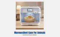 Parrot Brooder Incubator, PID Dual Thermostat, Warm Air, For Young Birds, Cockatiel, Lovebird, Universal