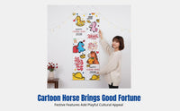 2026 Horse Year New Year Festive Hanging Cloth, Poster Banner, Scene Arrangement, Photo Prop
