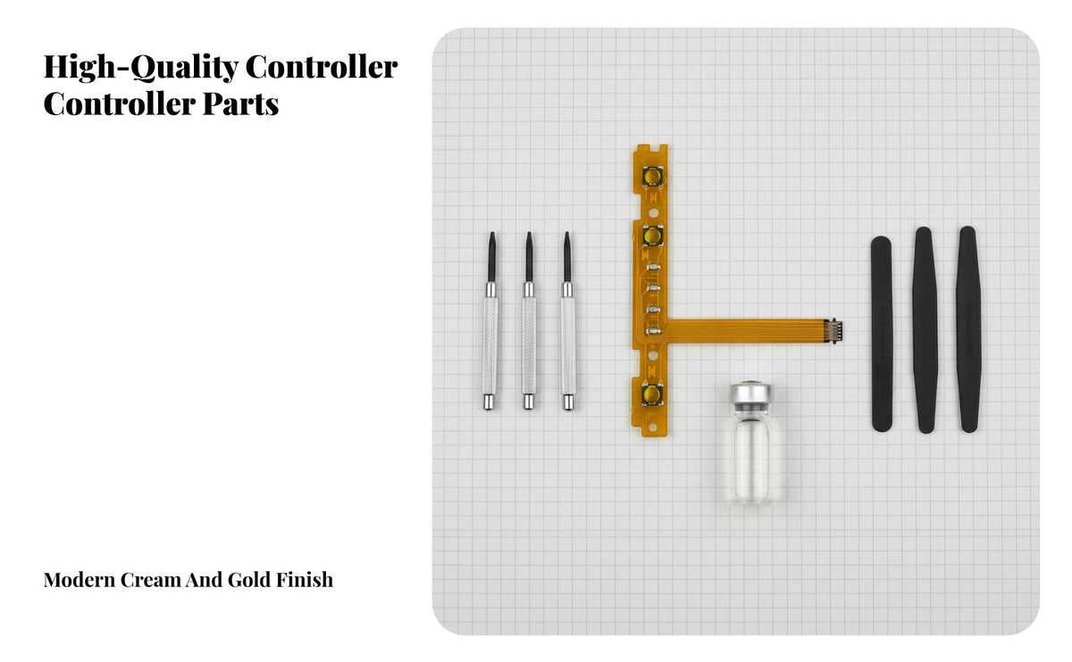 coconsoleole Controller Ribbon wire, gamepad-Con Flex wire, Compatible with L button secondary L button rear button Buttoconsole, port Right Handle Repair Part
