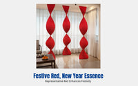 Chinese Hand-Painted Couplet Hanging Cloth, New Year Banner, Traditional Decoration, Kindergarten, Photo Prop