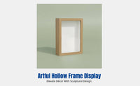 3D DIY Picture Frame, Blank Box Frame, Creative Handmade Display, Desktop Gift Decor