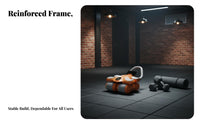 Ab Wheel, Four-Wheel Automatic Return, Home Fitness Equipment, LCD Timer, Includes Knee Pad
