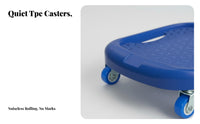 4-Wheel Ab Roller, Automatic Return, Home Exercise Equipment, Non-Slip, Quiet TPE, Multi-Directional