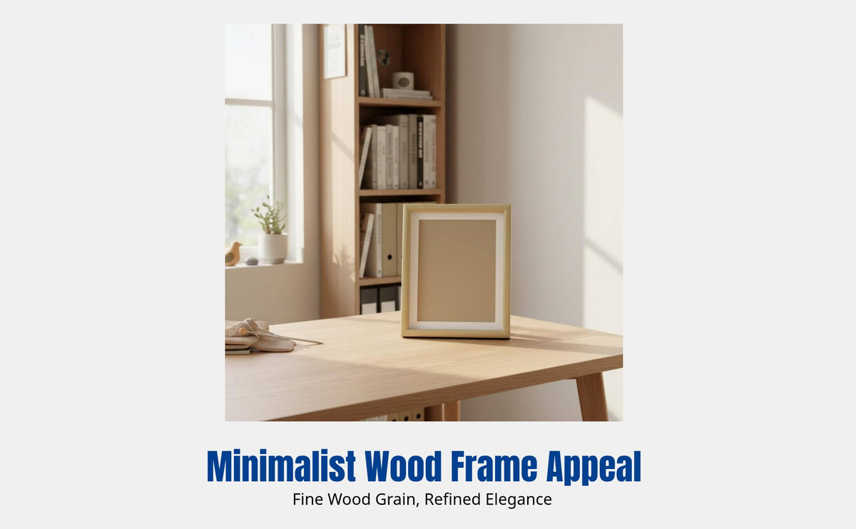 Three-dimensional DIY picture frame, Creative blank wooden frame, Desktop decoration, Gift for home decor