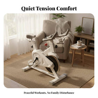 Exercise Bike, Home Fitness Equipment, Quiet Indoor Cycling, Smart APP Compatible