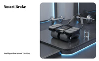 4-Wheel Abdominal Wheel, 6-Elbow Support, Automatic Recoil, Smart App, Home Gym, Exercise Tool