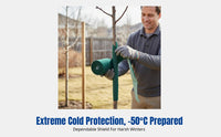 Outdoor Fruit Tree Frost Protection Wrap, Non-Woven Insulation Cloth, Tree Warming Strip, Multilevel Random Design