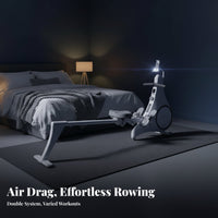 Rowing Machine, Foldable Smart tension, Home Aerobic Exercise, Quiet Fitness Equipment