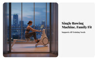 Rowing Machine, Foldable Smart tension, Home Aerobic Exercise, Quiet Fitness Equipment