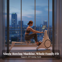 Rowing Machine, Foldable Smart tension, Home Aerobic Exercise, Quiet Fitness Equipment