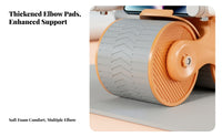 Ab Wheel, Auto Return, Multi-Functional, Elbow Support, Four-Wheel, Phone Holder, Fitness Training