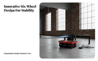 Ab Wheel, Automatic Return, Six-Wheel, Home Fitness Equipment, Enhanced Smart APP, Comfortable Elbow Support, Multi-Surface Use