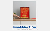 New Year Frame Painting DIY Gilded Blessing Kit Horse Year Tracing Art Holiday Decor
