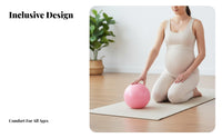exercise sphere, 25cm PVC Balance Exercise sphere, Matte Antirupture, for children Women, Fitness, Random Color