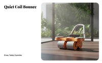 Abdominal Wheel, AI Linkage, 4-Wheel, Automatic Return, 2023 New, Home Fitness, Smart APP, Ergonomic, Multi-Mode Training