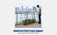 Plant Greenhouse Winter Insulation Cover, Home Garden Warming House, Thick Steel Frame, Freeze Protection, Balcony Outdoor Use