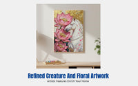 Horse Zodiac Paint by Numbers, DIY Acrylic Painting Kit for Adults, Handmade Decorative Canvas Art